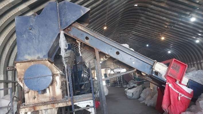 PE recycling processing equipment